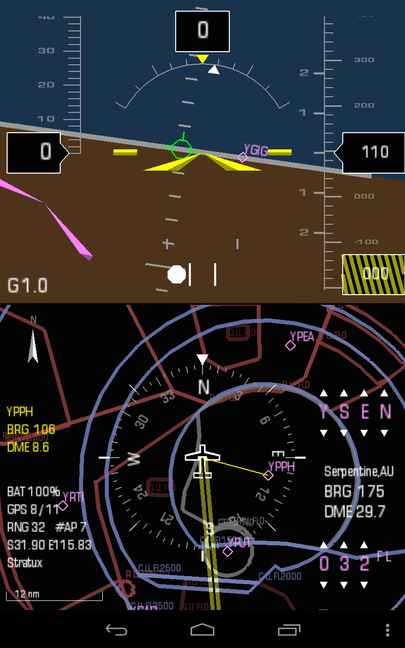 Screenshot of Kwik EFIS