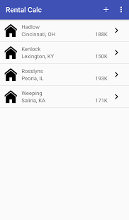 Screenshot of Rental Calc