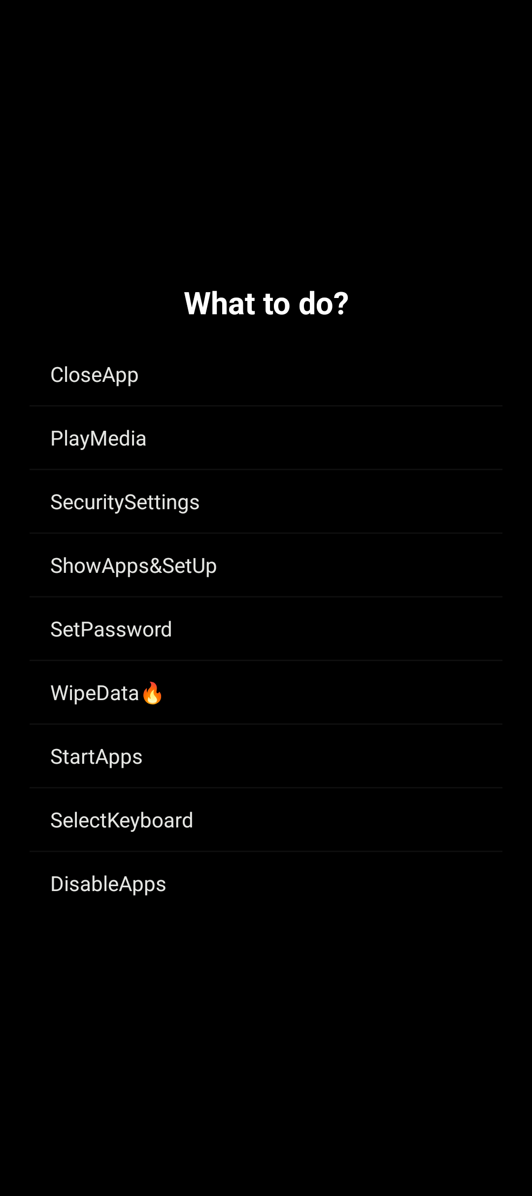 Screenshot of ProtectedWorkProfile