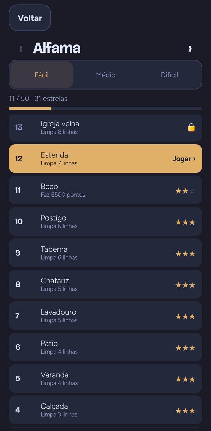 Screenshot of Block Night