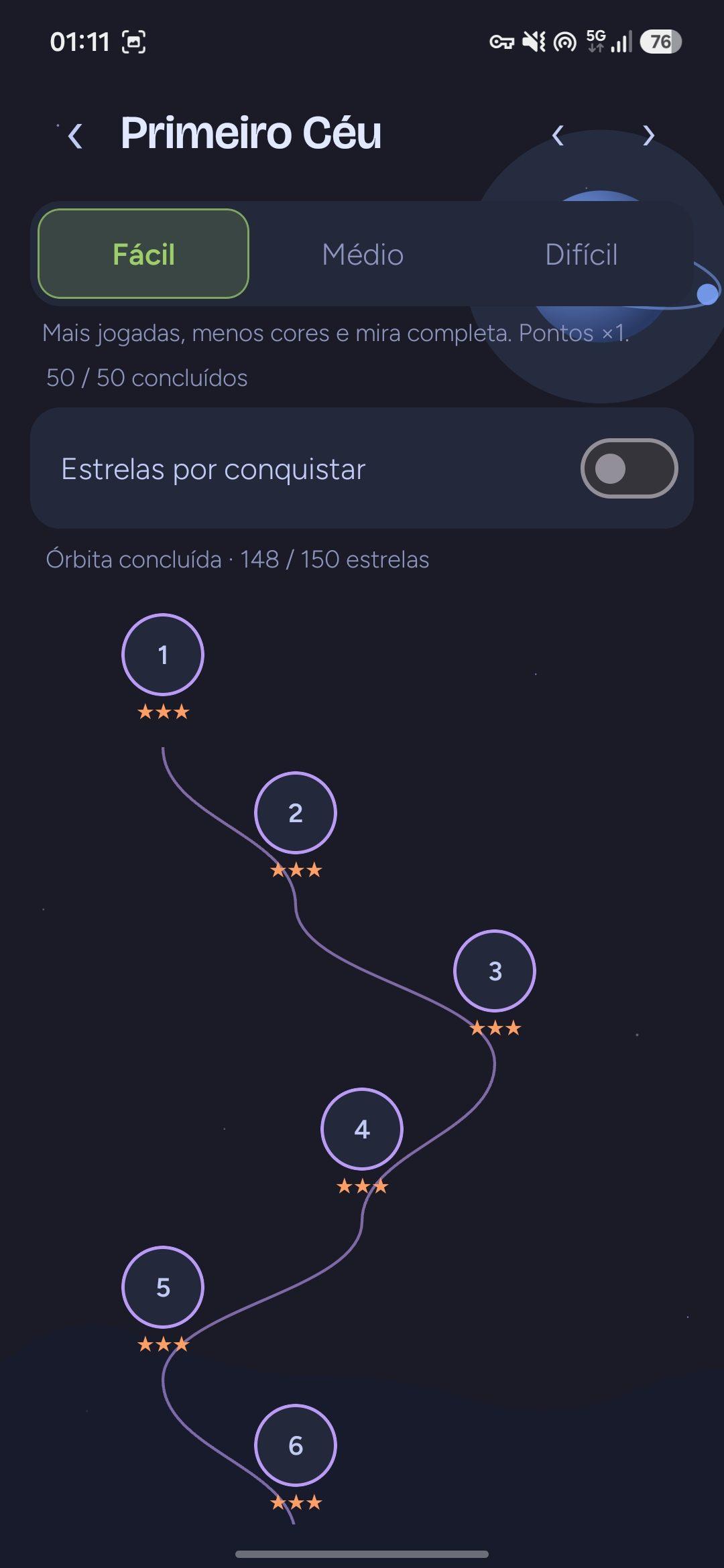Screenshot of Bubble Night