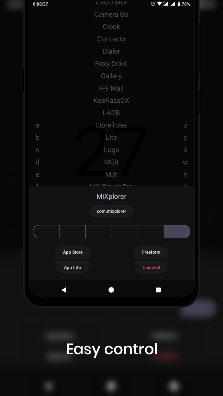 Screenshot of Lunar Launcher