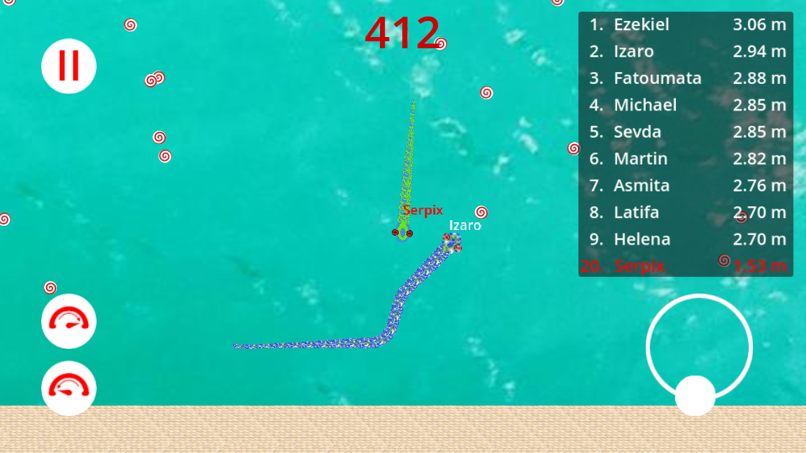 Screenshot of Snakes