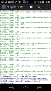 Screenshot of aLogcat ROOT