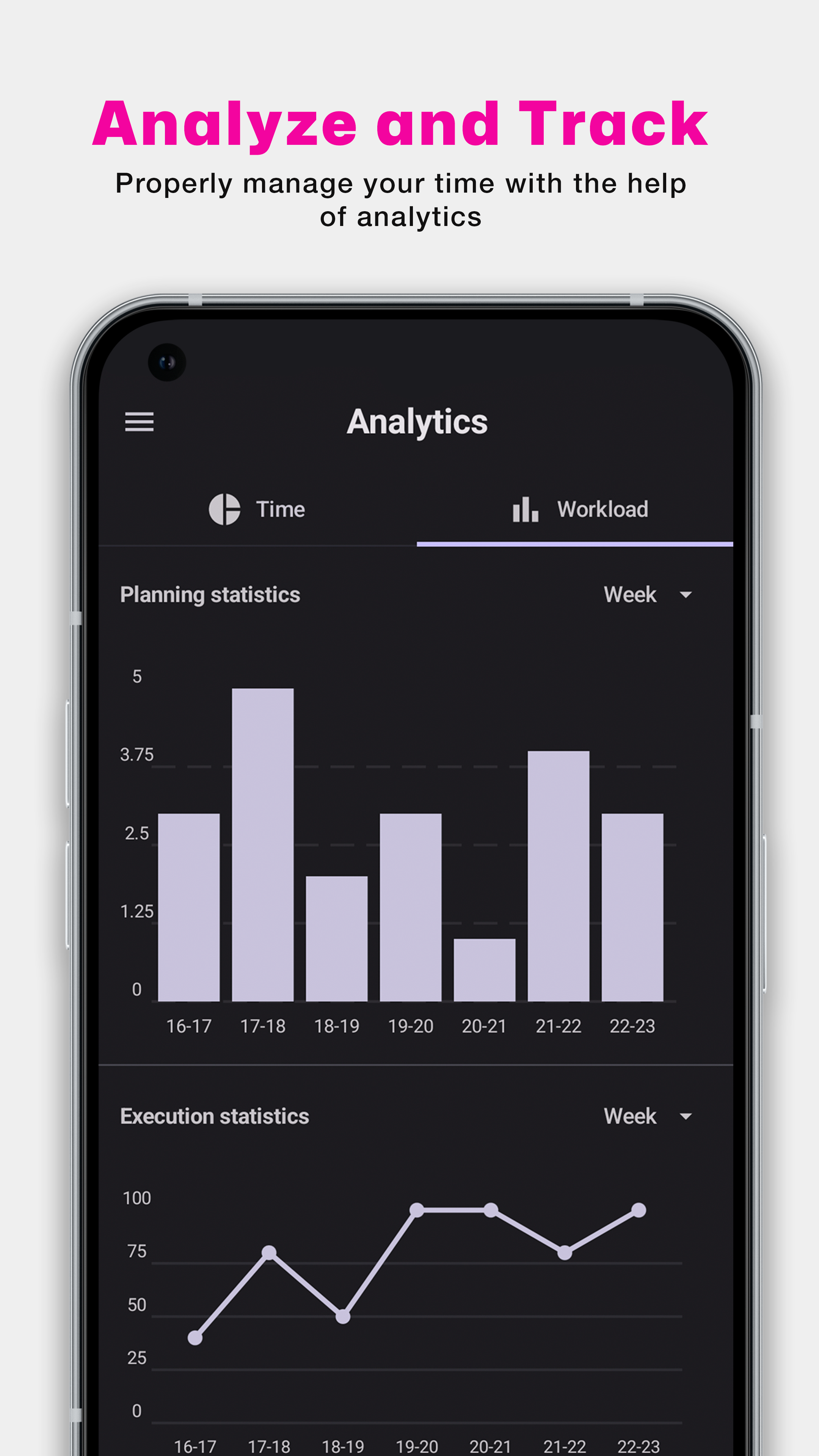 Screenshot of TimePlanner