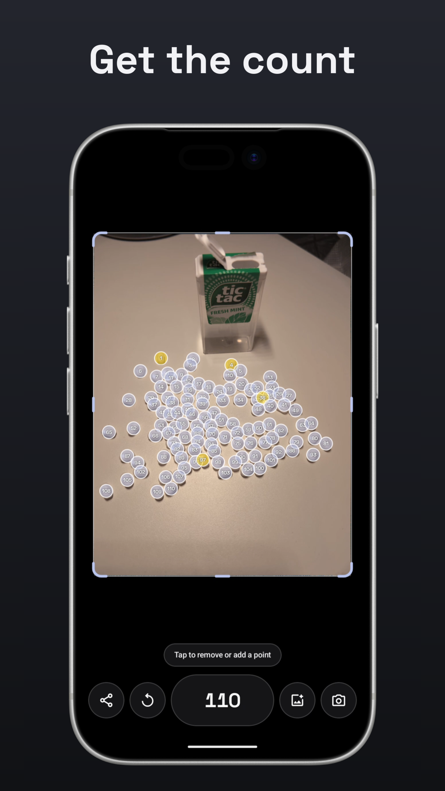 Screenshot of how many? - Count from Photo