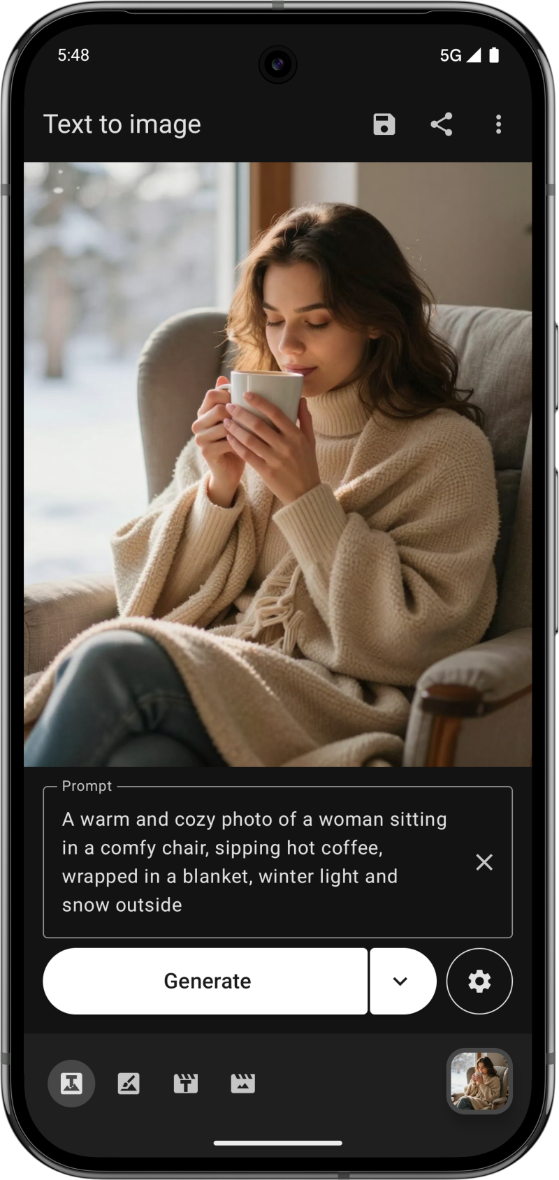 Screenshot of ComfyChair