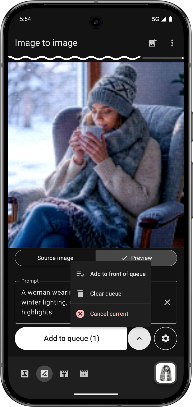 Screenshot of ComfyChair