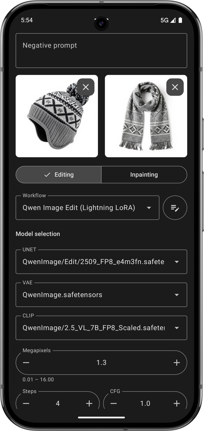 Screenshot of ComfyChair