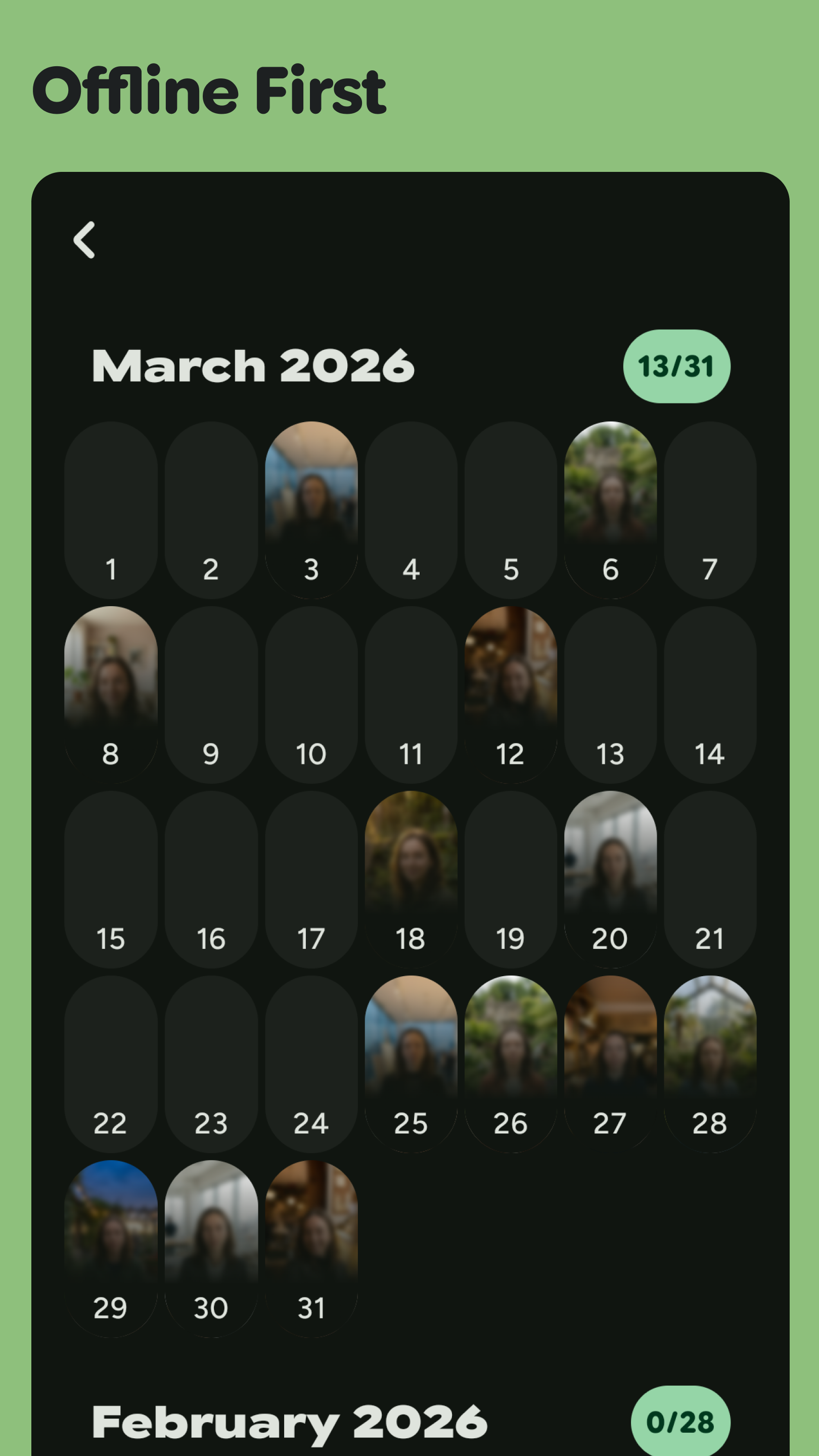 Screenshot of Momentum