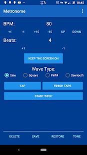 Screenshot of Metronome