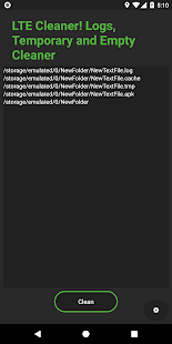 Screenshot of LTE Cleaner