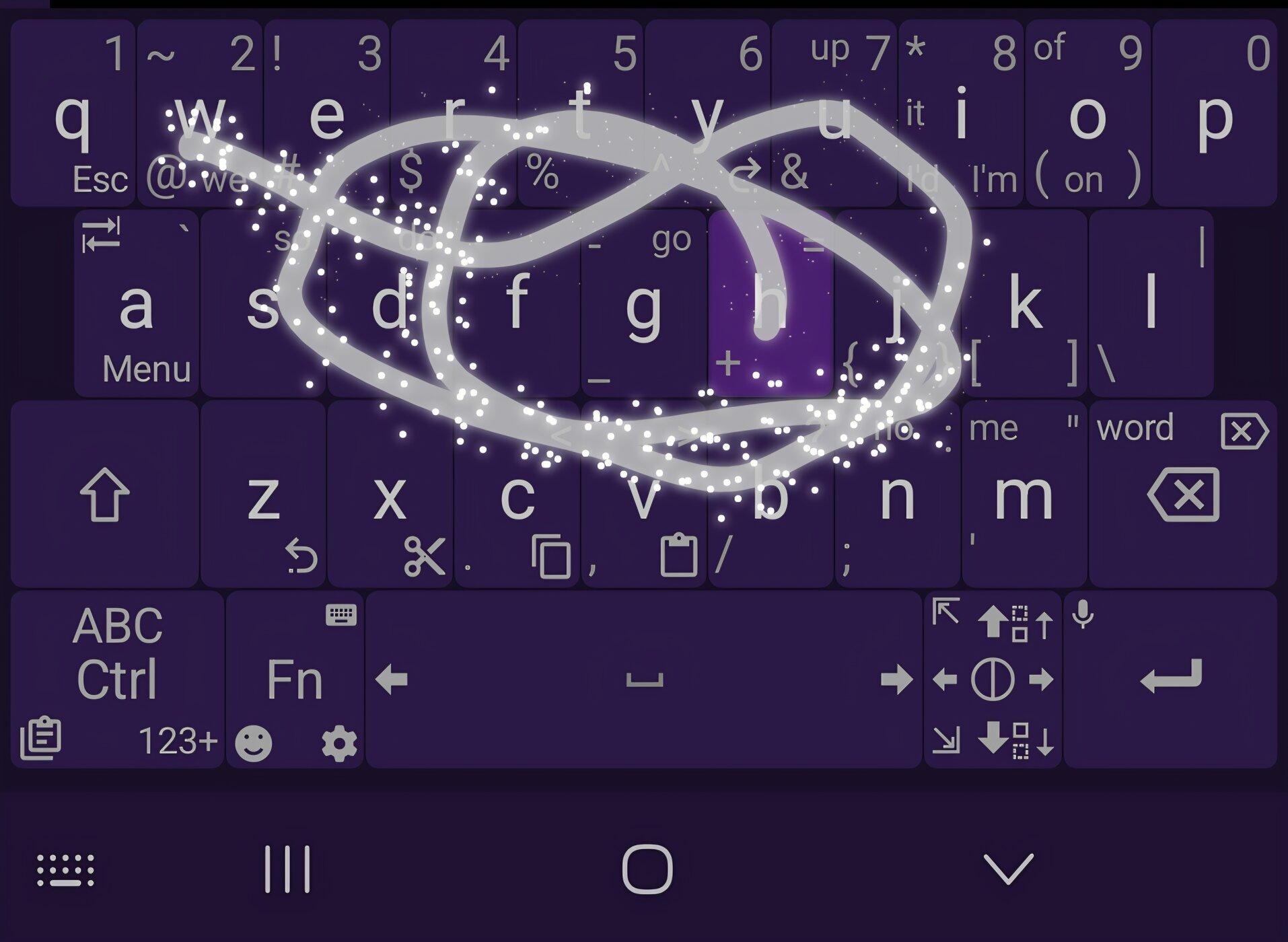 Screenshot of CleverKeys