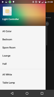 Screenshot of Light Controller
