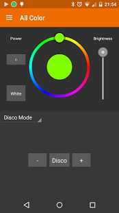 Screenshot of Light Controller