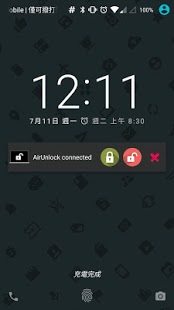 Screenshot of AirUnlock