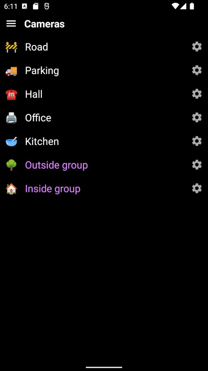 Screenshot of ONVIF Camera