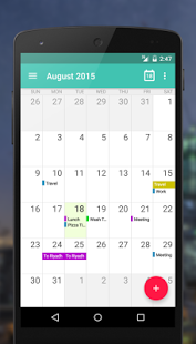 Screenshot of Etar - OpenSource Calendar