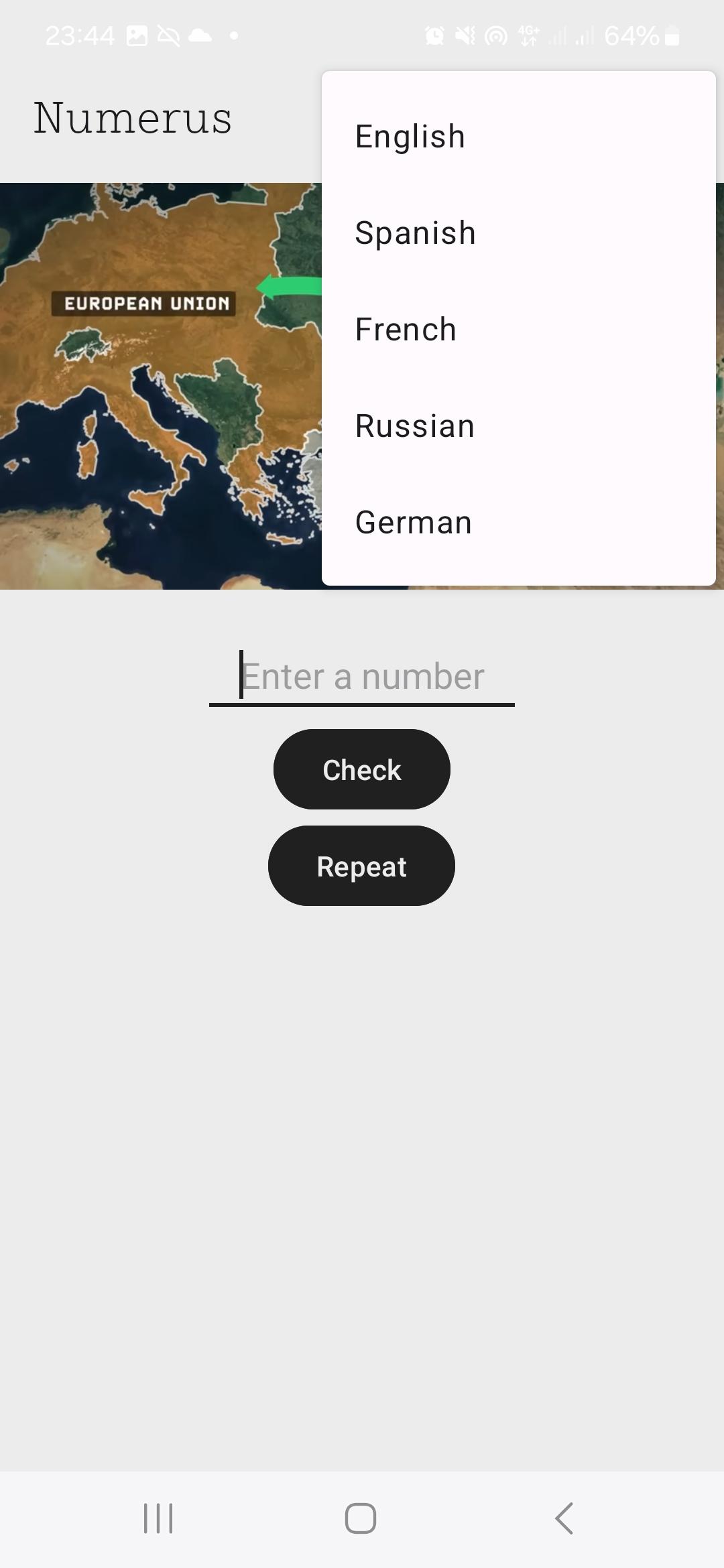 Screenshot of Numerus
