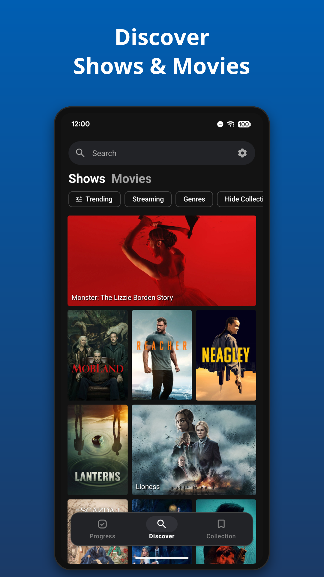 Screenshot of Shelfly