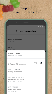 Screenshot of Grocy: Self-hosted Groceries Management