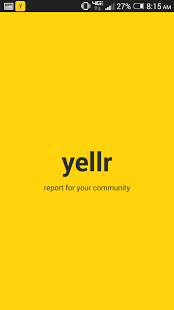 Screenshot of Yellr