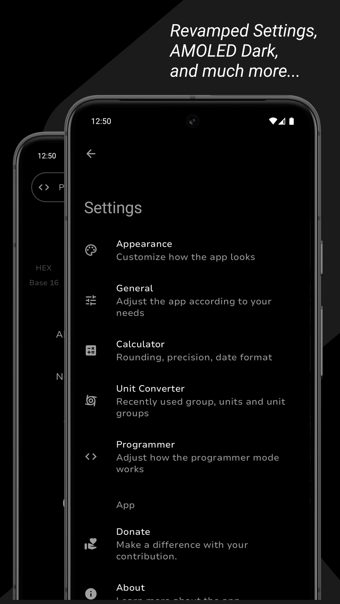 Screenshot of yetCalc