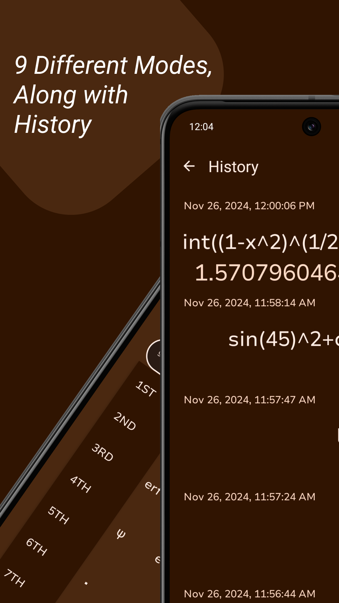 Screenshot of yetCalc